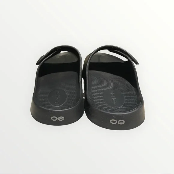 OOFOS OOahh Sport Flex LTD Recovery Slides Black | M9 W11 EU42 - Picture 2 of 5